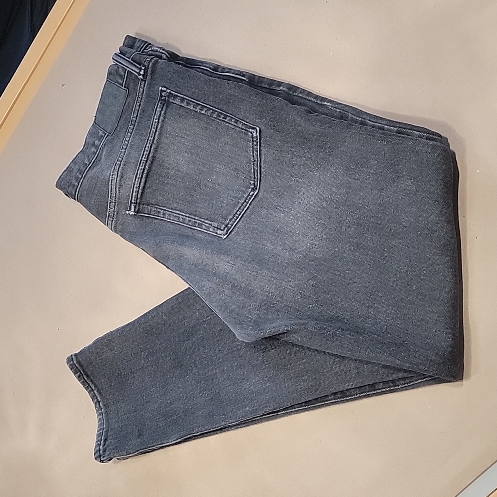 GAP Denim, Men's 33x30 Skinny Jeans, Washed Black, Gently Used Condition